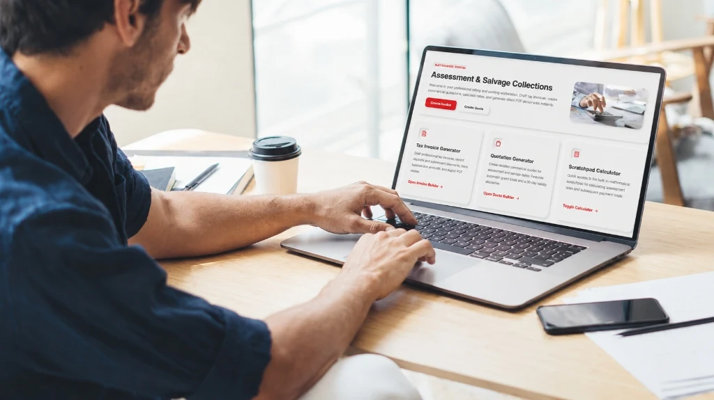 AI tools and dashboards preview — Assessment & Salvage Collections workstation