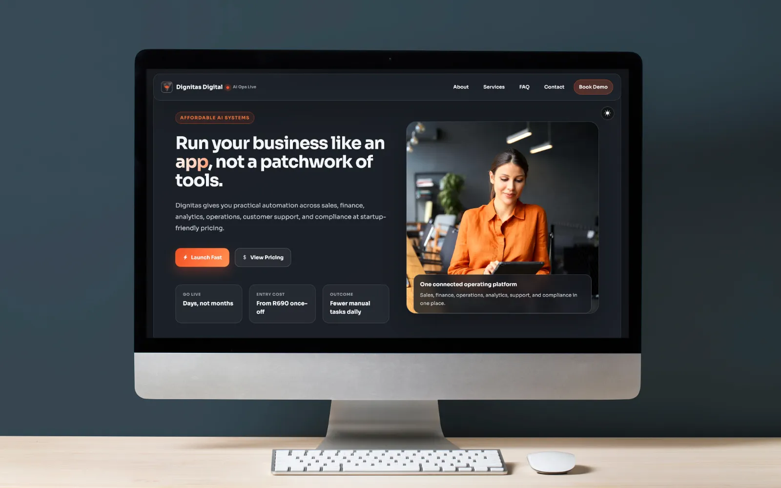 Boardroom performance review and digital advisory session