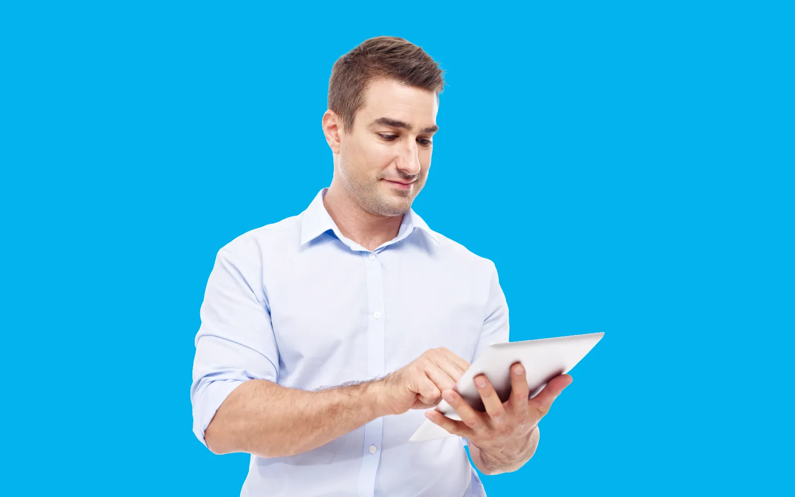 Mobile app style progressive web app interface